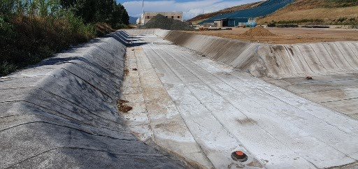 Geotessuto CC - cantiere di Venturina geotessuto CC