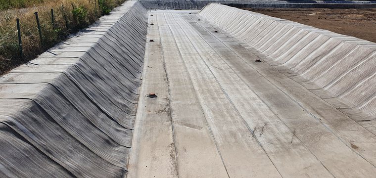 Geotessuto CC - cantiere di Venturina geotessuto CC