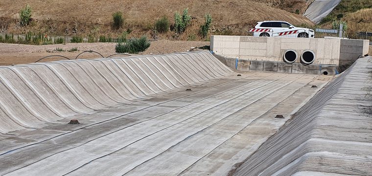 Geotessuto CC - cantiere di Venturina geotessuto CC