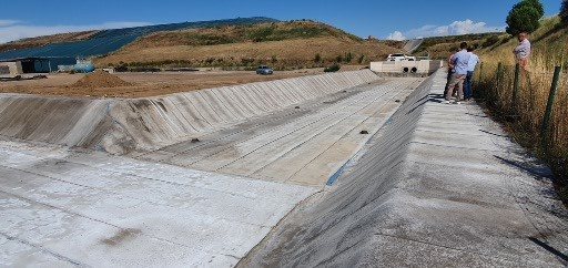 Geotessuto CC - cantiere di Venturina geotessuto CC