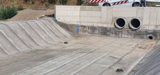 Geotessuto CC - cantiere di Venturina geotessuto CC