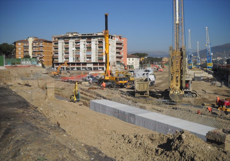 Scatolari prefabbricati - scatolari su cantiere di Firenze