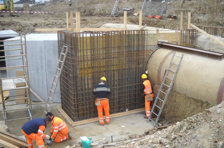 Scatolari prefabbricati - scatolari su cantiere di Firenze