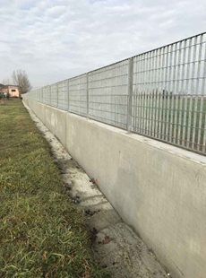 Muri e pareti di sostegno - muro di recinzione prefabbricato