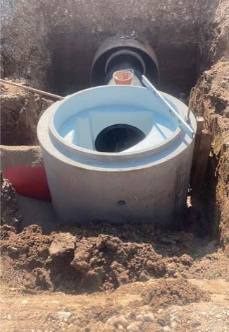 Pozzetti prefabbricati - pozzetto in cantiere